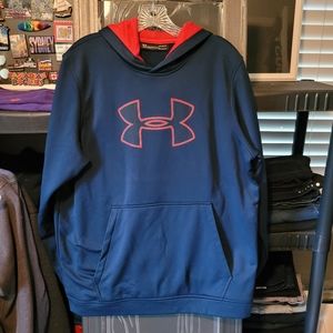 Under Armour Cold Gear Hoodie Very Good Large